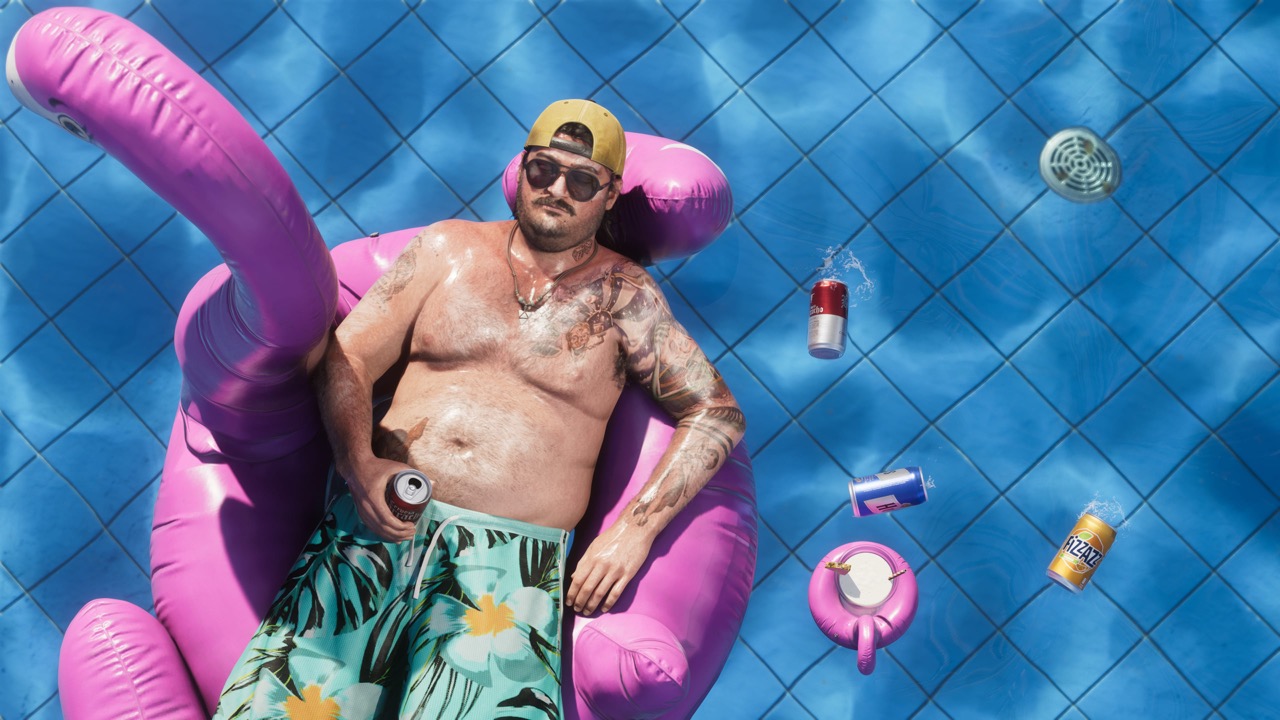 Cal Hampton in official GTA 6 artwork